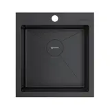 Кухонная мойка Omoikiri Akisame 46-GB (4997012) графит