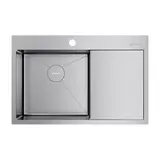 Кухонная мойка Omoikiri Akisame 78-IN-L (4973060) нержавеющая сталь