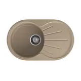 Кухонная мойка Granfest Rondo 750L (746*455) Песочный