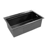 Кухонная мойка Premial PR 6845 Display (680*450) 3мм Silk Graphit