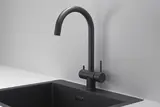 Смеситель Granula KS-7104 Черный Матовый