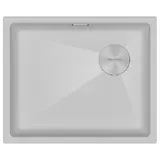 Кухонная мойка Paulmark Lumi 55 UNI-SKEW (555*440) Белый матовый 431/WH