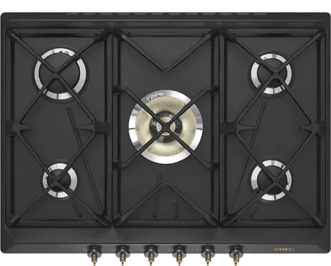 Газовая варочная панель Smeg SRV876AOGH