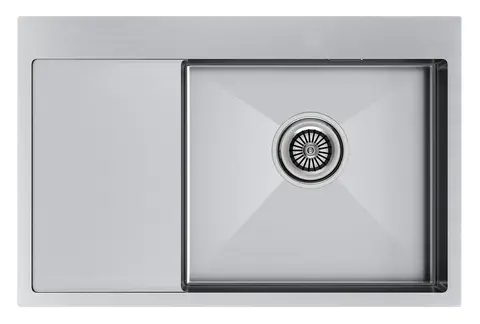 Кухонная мойка Paulmark Kroner 78F R (780*510) Брашированная сталь BS