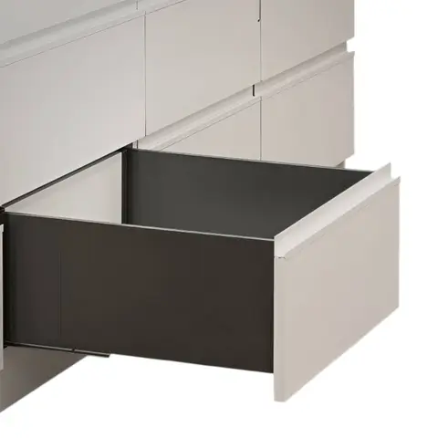 Ящик выдвижной MF Tango Slim с довод.199x500мм графит TNS.199x500.GR(23912)