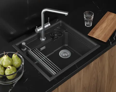 Кухонная мойка Granula KS-5807RU (580*520) Черный