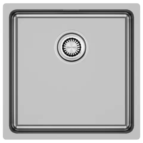 Кухонная мойка Paulmark Vista 44 UNI (440*440) Брашированная сталь BS