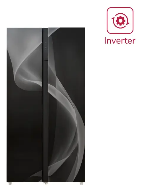 Отдельностоящий холодильник LEX LSB530BLID wind (Черный)