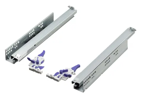Комп.направляющих скрыт.монт.Unihopper Push to Open 3D L-400 CL14E1.4003.ZP(156621)