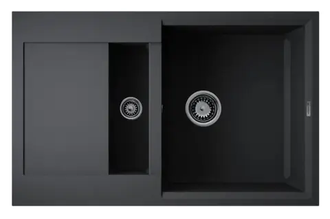 Кухонная мойка Omoikiri Sakaime 78-2-BL(4993114) Черный