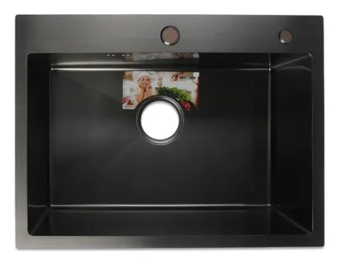 Кухонная мойка AFLORN 96045F (600*450) Графит
