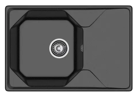 Кухонная мойка Granfest Unique 740L (740*500) Черный