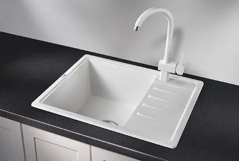 Кухонная мойка Granula Standart ST-5803 (580*500) Белый
