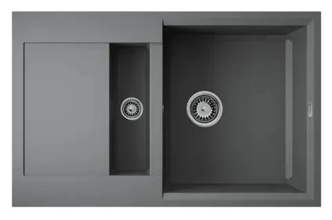Кухонная мойка Omoikiri Sakaime 78-2-PL (4993199) Платина